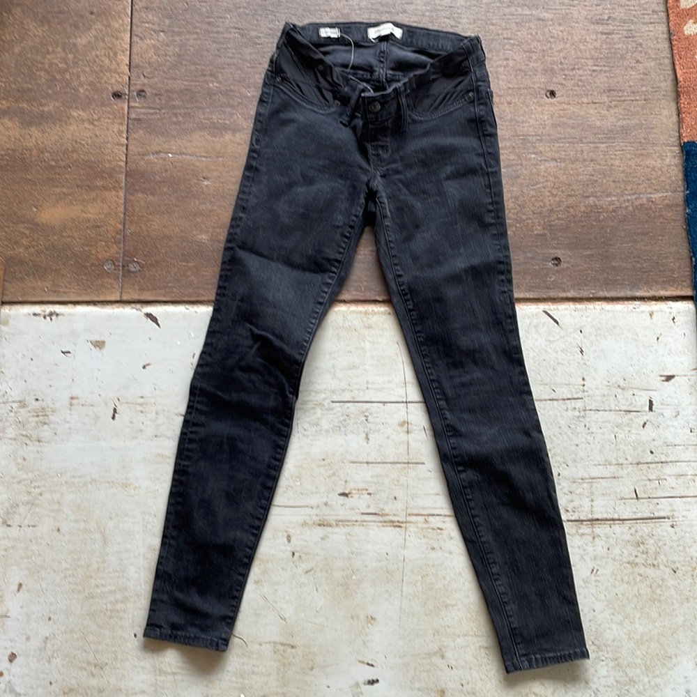 Madewell Maternity jeans black